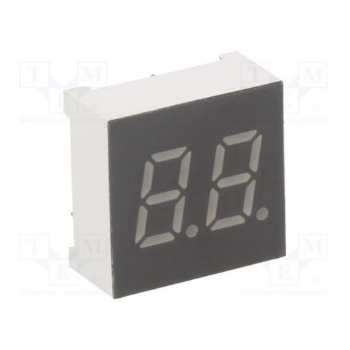 KW2-301CGA; Display: LED; 7-segment; 7.62mm; 0.3 KW2-301CGA; Display: LED; 7-segment; 7.62mm; 0.3