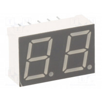 KW2-391AGA; Display: LED; 7-segment; 10mm; 0.39 KW2-391AGA; Display: LED; 7-segment; 10mm; 0.39