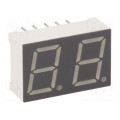 KW2-391CVA; Display: LED; 7-segment; 10mm; 0.39 KW2-391CVA; Display: LED; 7-segment; 10mm; 0.39