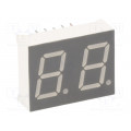 KW2-502AVA; Display: LED; 7-segment; 12.7mm; 0.5 KW2-502AVA; Display: LED; 7-segment; 12.7mm; 0.5