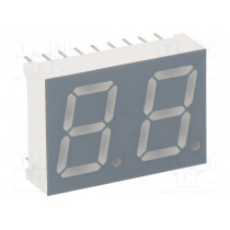 KW2-521CVA; Display: LED; 7-segment; 13.2mm; 0.52 KW2-521CVA; Display: LED; 7-segment; 13.2mm; 0.52