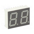 KW2-56GCGA; Display: LED; 7-segment; 14.2mm; 0.56 KW2-56GCGA; Display: LED; 7-segment; 14.2mm; 0.56