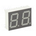 KW2-56GCVA; Display: LED; 7-segment; 14.2mm; 0.56 KW2-56GCVA; Display: LED; 7-segment; 14.2mm; 0.56