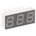 KW3-281AGA; Display: LED; 7-segment; 7mm; 0.28 KW3-281AGA; Display: LED; 7-segment; 7mm; 0.28