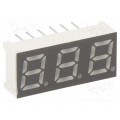 KW3-281CGA; Display: LED; 7-segment; 7mm; 0.28 KW3-281CGA; Display: LED; 7-segment; 7mm; 0.28