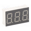 KW3-361CVA; Display: LED; 7-segment; 9.2mm; 0.36 KW3-361CVA; Display: LED; 7-segment; 9.2mm; 0.36