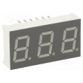 KW3-401CGA; Display: LED; 7-segment; 10.2mm; 0.4 KW3-401CGA; Display: LED; 7-segment; 10.2mm; 0.4