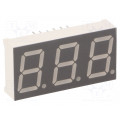 KW3-567AVB; Display: LED; 7-segment; 14.2mm; 0.56 KW3-567AVB; Display: LED; 7-segment; 14.2mm; 0.56