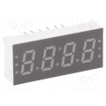 KW4-306AGA; Display: LED; 7-segment; 7.6mm; 0.3 KW4-306AGA; Display: LED; 7-segment; 7.6mm; 0.3