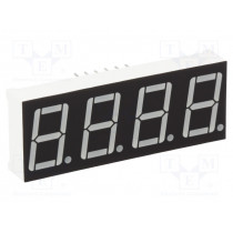 KW4-561CGB; Display: LED; 7-segment; 14.2mm; 0.56