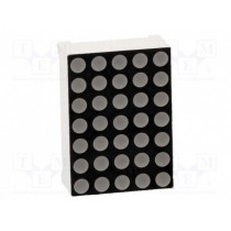 KWM-20571AGB; Display: LED; matrix; 5x7; yellow-green; 3÷6mcd; anode; 12.7x17.8mm; LUCKY LIGHT KWM-20571AGB; Display: LED; matrix; 5x7; yellow-green; 3÷6mcd; anode; 12.7x17.8mm; LUCKY LIGHT
