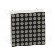 KWM-20881ABB; Display: LED; matrix; 8x8; blue; 15÷30mcd; anode; 20x20mm; 3.2÷4V; LUCKY LIGHT KWM-20881ABB; Display: LED; matrix; 8x8; blue; 15÷30mcd; anode; 20x20mm; 3.2÷4V; LUCKY LIGHT