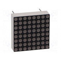 KWM-20881AGB; Display: LED; matrix; 8x8; yellow-green; 2÷4mcd; anode; 20x20mm; LUCKY LIGHT KWM-20881AGB; Display: LED; matrix; 8x8; yellow-green; 2÷4mcd; anode; 20x20mm; LUCKY LIGHT