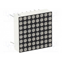 KWM-20881CGB; Display: LED; matrix; 8x8; yellow-green; 2÷4mcd; cathode; 20x20mm; LUCKY LIGHT KWM-20881CGB; Display: LED; matrix; 8x8; yellow-green; 2÷4mcd; cathode; 20x20mm; LUCKY LIGHT