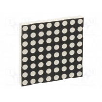 KWM-50881ABB; Display: LED; matrix; 8x8; blue; 15÷30mcd; anode; 60.2x60.2mm; LUCKY LIGHT KWM-50881ABB; Display: LED; matrix; 8x8; blue; 15÷30mcd; anode; 60.2x60.2mm; LUCKY LIGHT