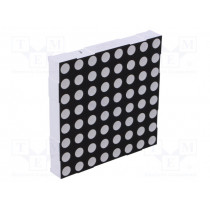 KWM-50881CGB; Display: LED; matrix; 8x8; yellow-green; 3÷6mcd; cathode; 2.2÷2.8V; LUCKY LIGHT KWM-50881CGB; Display: LED; matrix; 8x8; yellow-green; 3÷6mcd; cathode; 2.2÷2.8V; LUCKY LIGHT
