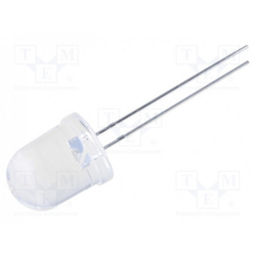 L-813SRC-J4; LED; 10mm; red; 5000÷8000mcd; 15°; Front: convex; KINGBRIGHT ELECTRONIC L-813SRC-J4; LED; 10mm; red; 5000÷8000mcd; 15°; Front: convex; KINGBRIGHT ELECTRONIC