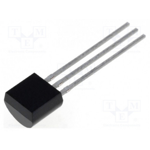 L78L05CZ; IC: voltage regulator; linear,fixed; 5V; 0.1A; TO92; THT; 0÷125°C; STMicroelectronics