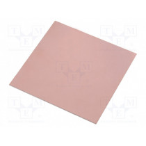 ; Laminate; FR4; 1.5mm; L: 100mm; W: 100mm; Coating: copper; 