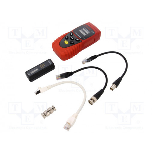 LAN-1; Tester: LAN wiring; Dim: 130x56x38mm; Measured cable l: max.300m; BEHA-AMPROBE LAN-1; Tester: LAN wiring; Dim: 130x56x38mm; Measured cable l: max.300m; BEHA-AMPROBE