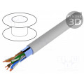 2170127; Wire; F/UTP,UNITRONIC® LAN 200; 5e; stranded; Cu; 4x2x26AWG; PVC; LAPP KABEL 2170127; Wire; F/UTP,UNITRONIC® LAN 200; 5e; stranded; Cu; 4x2x26AWG; PVC; LAPP KABEL