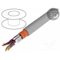 0034063; Wire; Li-2Y-CY-PIMF; 5x2x0,5mm2; PVC; grey; 250V; LAPP KABEL