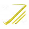 73220123; Wire: coiled; ÖLFLEX® SPIRAL 540 P; 2x1mm2; unshielded; PUR; 0.3m; LAPP KABEL