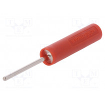 LB 4-1.5 S NI/20/RT; Socket; 4mm banana; 20A; 1kVAC; red; nickel plated; -25÷80°C; 10mΩ; SCHÜTZINGER