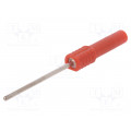 LB 4-2 S NI/40/RT; Socket; 4mm banana; 20A; 1kVAC; red; nickel plated; -25÷80°C; 10mΩ; SCHÜTZINGER LB 4-2 S NI/40/RT; Socket; 4mm banana; 20A; 1kVAC; red; nickel plated; -25÷80°C; 10mΩ; SCHÜTZINGER