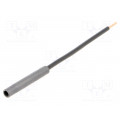 LB6600 NI/2.5/13/SW; Socket; 4mm banana; 32A; 1kVDC; black; nickel plated; 130mm; 18mΩ; SCHÜTZINGER LB6600 NI/2.5/13/SW; Socket; 4mm banana; 32A; 1kVDC; black; nickel plated; 130mm; 18mΩ; SCHÜTZINGER