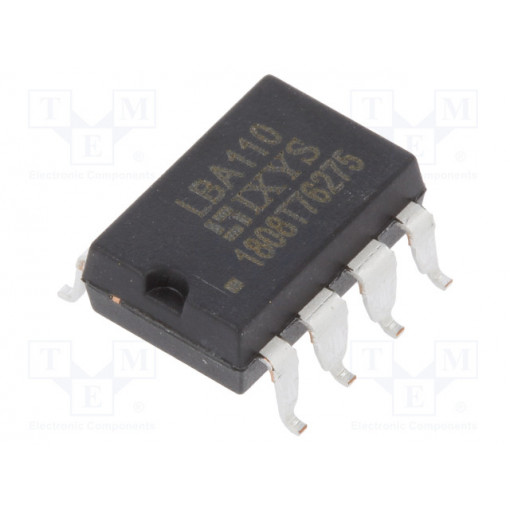 LBA110S; Relay: solid state; SPST-NO + SPST-NC; Icntrl max: 50mA; 120mA; IXYS