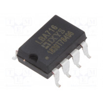 LBA716S; Relay: solid state; SPST-NO + SPST-NC; Icntrl max: 50mA; 1A; 400mΩ; IXYS