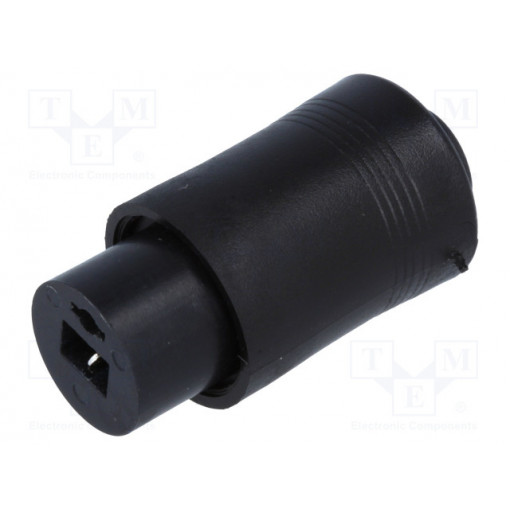 ; Plug; loudspeaker; female; plastic; soldering; straight; 