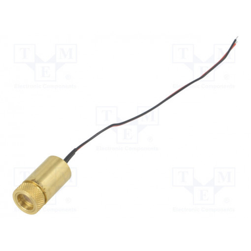 LC-LMP-635-287-03-A; Module: laser; 3mW; red; line; 630-640nm; 2.5÷3.3VDC; 45mA; Laser Components