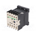 LC1K0601F7; Contactor: 3-pole; NO x3; Auxiliary contacts: NC; 110VAC; 6A; 690V; SCHNEIDER ELECTRIC