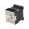 LC1K0610M7; Contactor: 3-pole; NO x3; Auxiliary contacts: NO; 220VAC; 6A; 690V; SCHNEIDER ELECTRIC