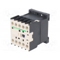 LC1K0610V7; Contactor: 3-pole; NO x3; Auxiliary contacts: NO; 400VAC; 6A; 690V; SCHNEIDER ELECTRIC