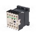 LC1K09004B7; Contactor: 4-pole; NO x4; 24VAC; 9A; DIN,on panel; TeSys K; W: 45mm; SCHNEIDER ELECTRIC