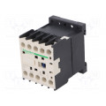 LC1K0910F7; Contactor: 3-pole; NO x3; Auxiliary contacts: NO; 110VAC; 9A; 690V; SCHNEIDER ELECTRIC