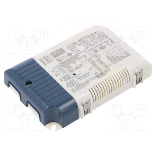 LCM-40KN; Power supply: KNX / LED; LCM; IP20; 180÷295VAC; 220÷417VDC; 42W; MEAN WELL