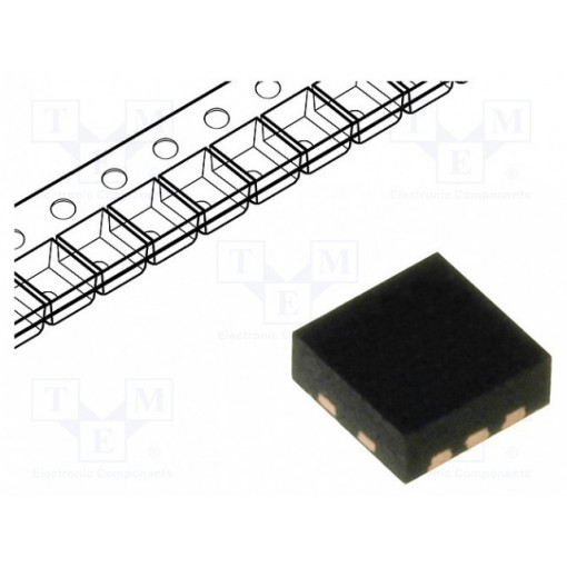 LD39100PUR; IC: voltage regulator; LDO,linear,adjustable; 0.8÷7V; 1A; DFN6; STMicroelectronics