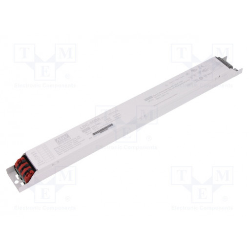 LDC-55DA; Power supply: switched-mode; LED; 55W; 27÷56VDC; 980÷1600mA; 255g; MEAN WELL
