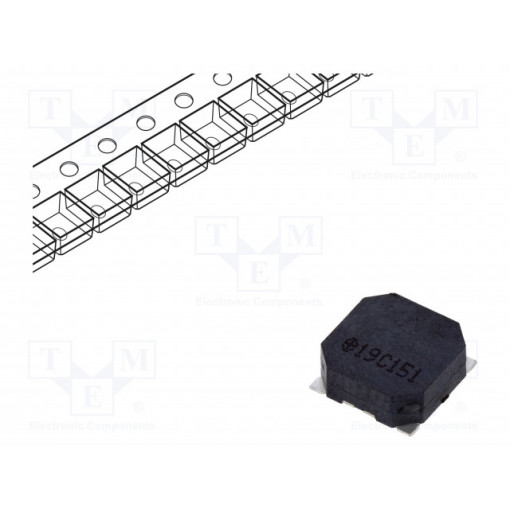 LET8530BS-03L-2.7-16-R; Sound transducer: elektromagnetic alarm; SMD; 2.7kHz; 80mA; 3V; Cre-sound Electronics LET8530BS-03L-2.7-16-R; Sound transducer: elektromagnetic alarm; SMD; 2.7kHz; 80mA; 3V; Cre-sound Electronics
