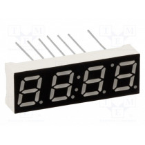 LFD028BUE-103A-01; Display: LED; 7-segment; 7.11mm; 0.28 LFD028BUE-103A-01; Display: LED; 7-segment; 7.11mm; 0.28