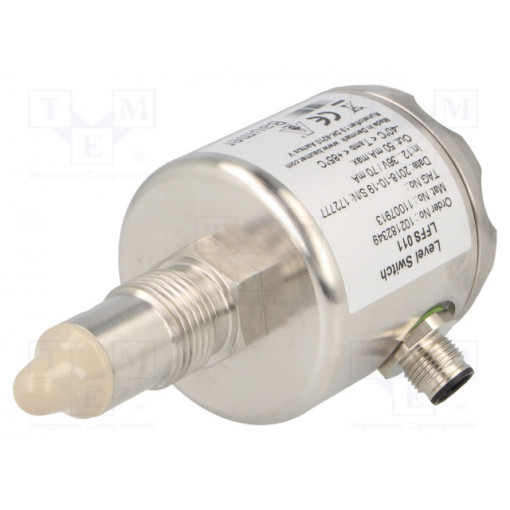LFFS 011; Sensor: level; -40÷85°C; Output conf: PNP/NPN; connector M12; IP67; BAUMER LFFS 011; Sensor: level; -40÷85°C; Output conf: PNP/NPN; connector M12; IP67; BAUMER