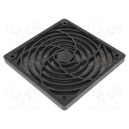 ; Guard; 120x120mm; Mat: plastic; Mounting: snap fastener,screw; TQSolution ; Guard; 120x120mm; Mat: plastic; Mounting: snap fastener,screw; TQSolution