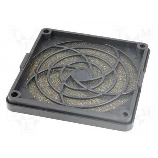 ; Guard; 80x80mm; Mat: plastic; Mounting: snap fastener,screw; 45ppi; TQSolution