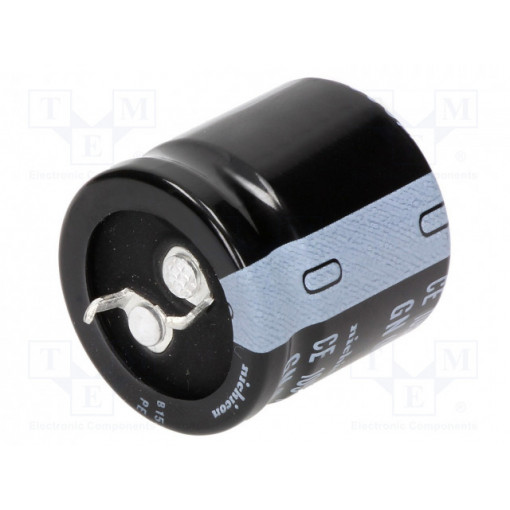 LGG2W471MELB45; Capacitor: electrolytic; SNAP-IN; 470uF; 450VDC; Ø30x45mm; ±20%; NICHICON LGG2W471MELB45; Capacitor: electrolytic; SNAP-IN; 470uF; 450VDC; Ø30x45mm; ±20%; NICHICON