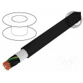 400146; Wire; HELULIGHT®; stranded; Cu; 18G2,5mm2; PVC; black; 300/500V; HELUKABEL