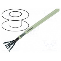 17034; Wire; LiYCY-P; 2x2x1,5mm2; tinned copper braid; PVC; grey; 350V; HELUKABEL